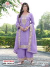 Ramsha R 1454 Crunchy Embroidery Top With Bottom Dupatta Exporters In India